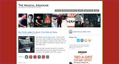 Desktop Screenshot of magicalarmchair.com